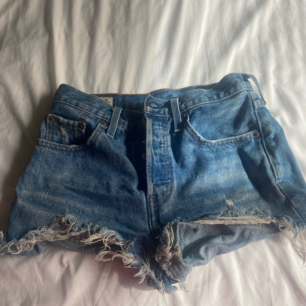 Levi's Classic Blue Jean Shorts